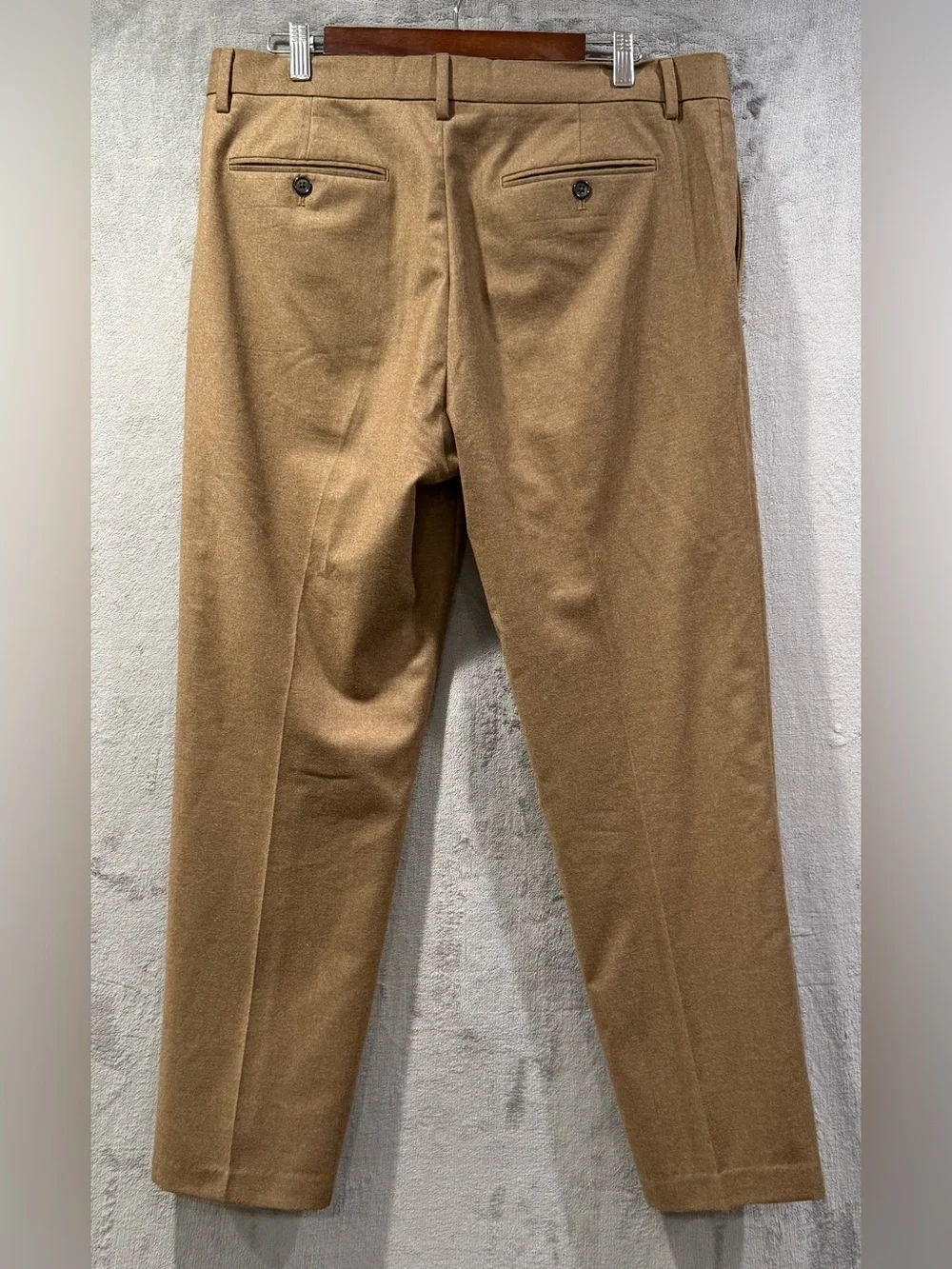 Banana Republic Fabrica Alta Marzotto 100% Wool Dress Pants Men's 34x30 Tapered